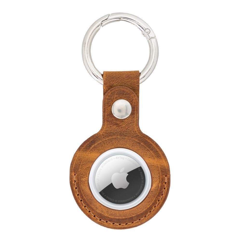 Arta Genuine Leather Case with Keyring for Apple AirTag – Renna