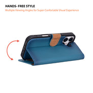 Meister Abnehmbare Premium-Leder-Wallet-Hülle für iPhone 17