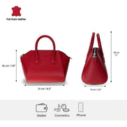 Lorenza Lederhandtasche für Damen, klein