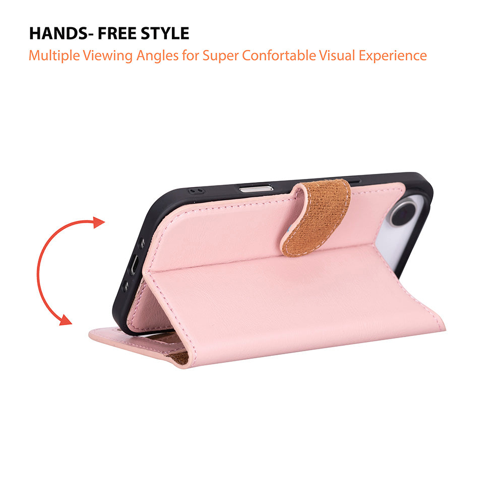 Meister Abnehmbare Premium-Leder-Wallet-Hülle für iPhone 17 Air