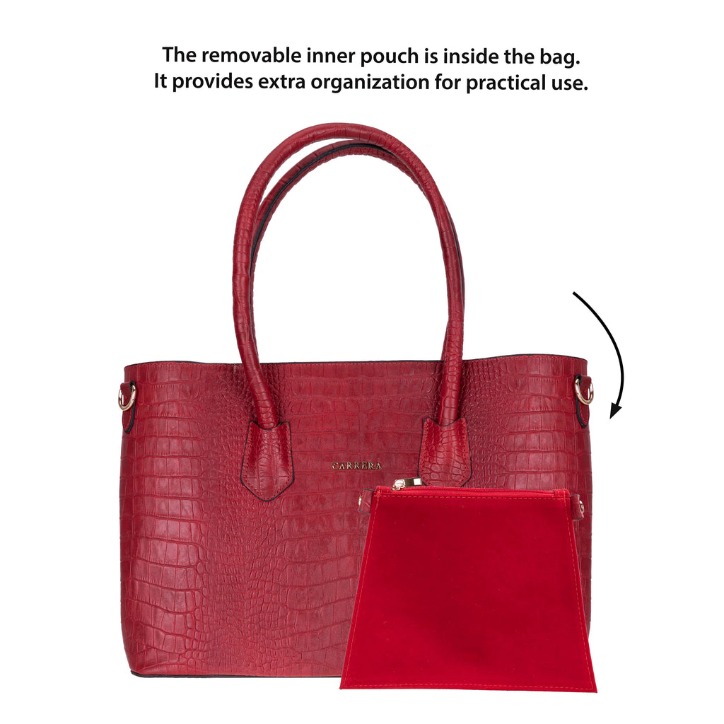 Carrera Novelya Leder-Damentasche