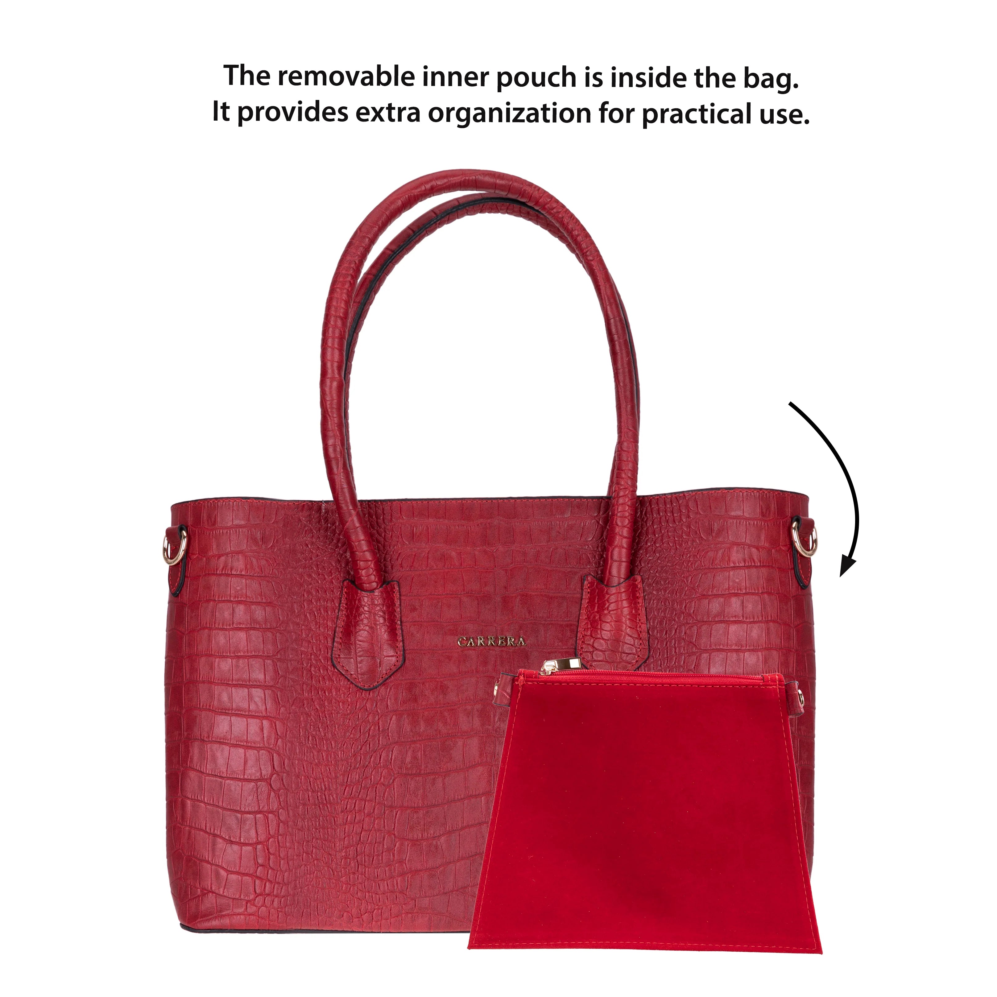 Carrera Novelya Leder-Damentasche