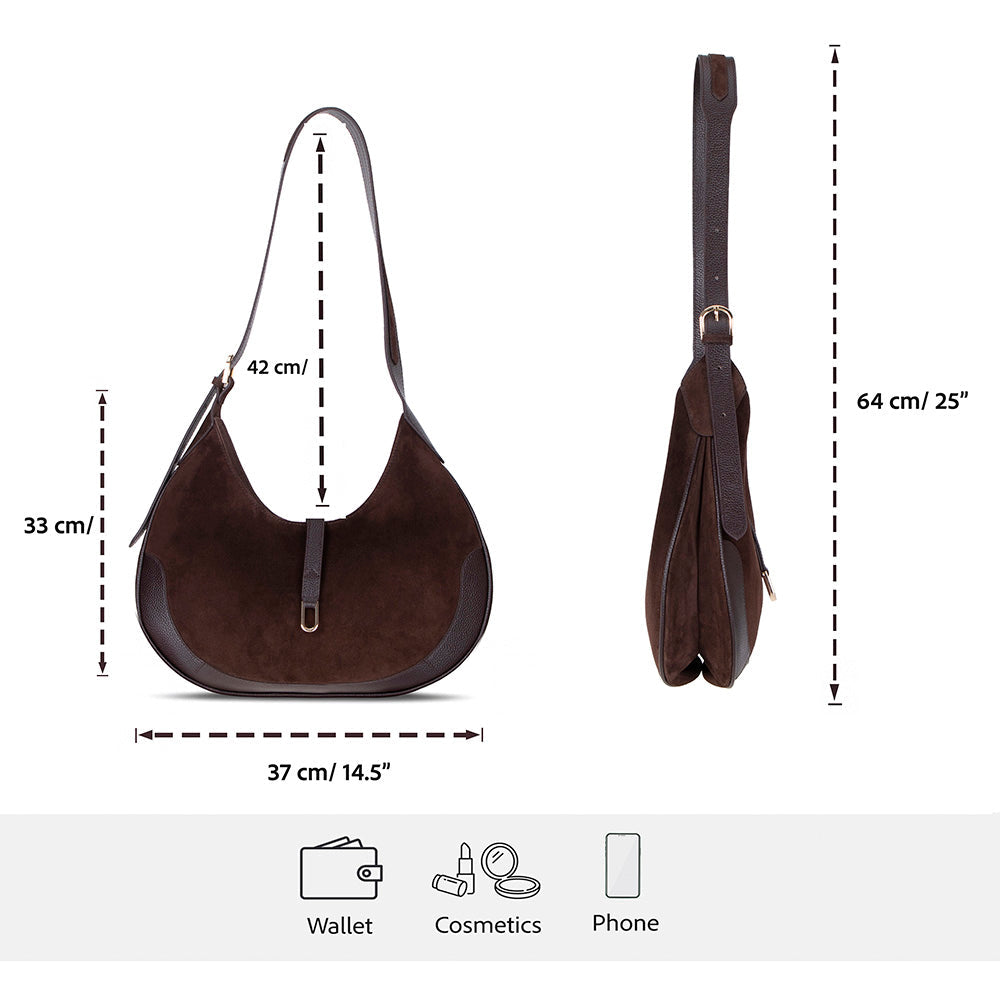 Rosa Damen-Ledertasche