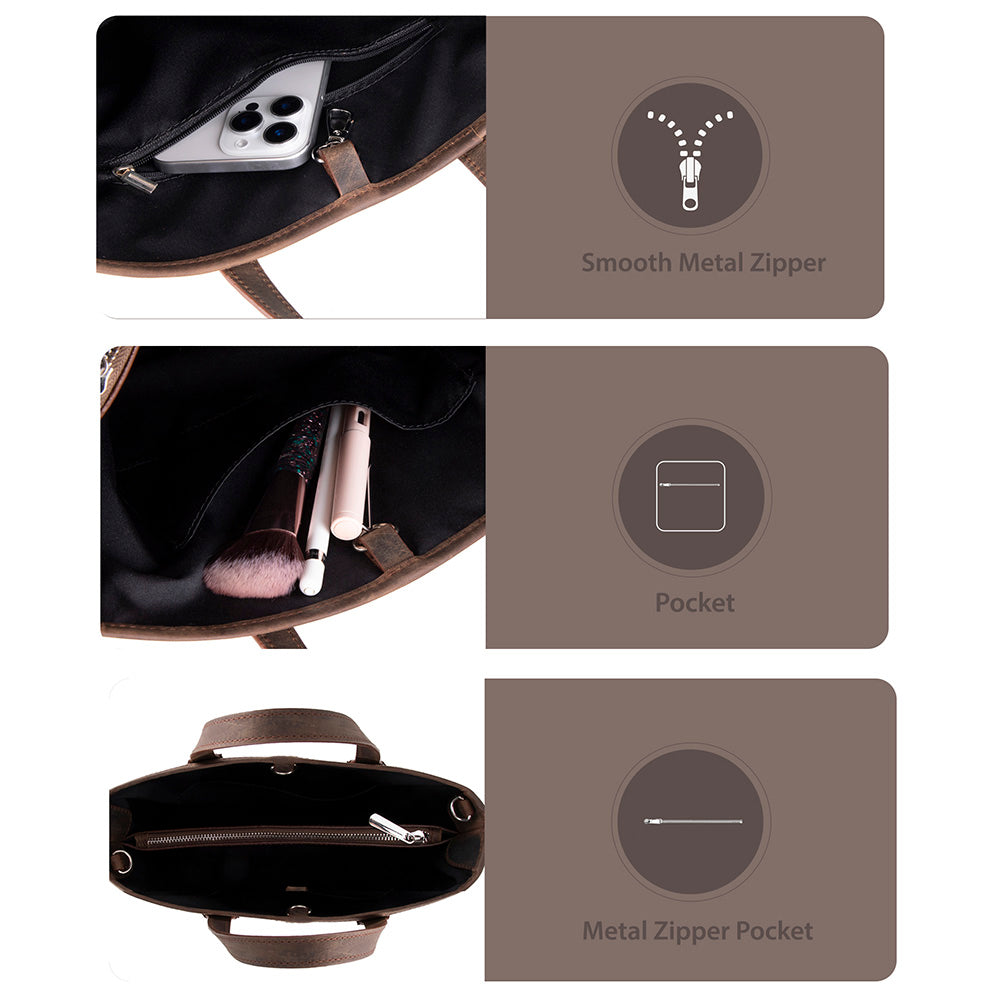 Valetto Leder-Tragetasche