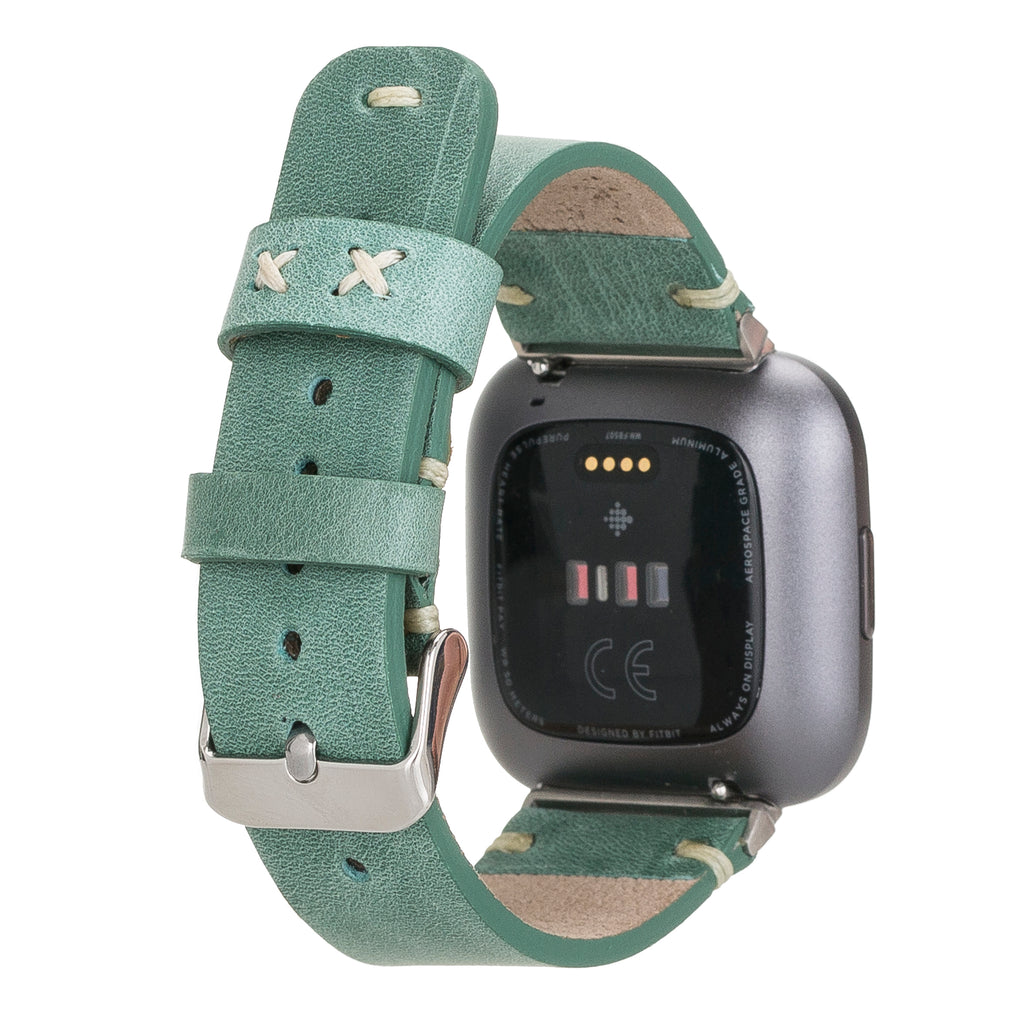 Classic Leather Fitbit Versa Watch Band