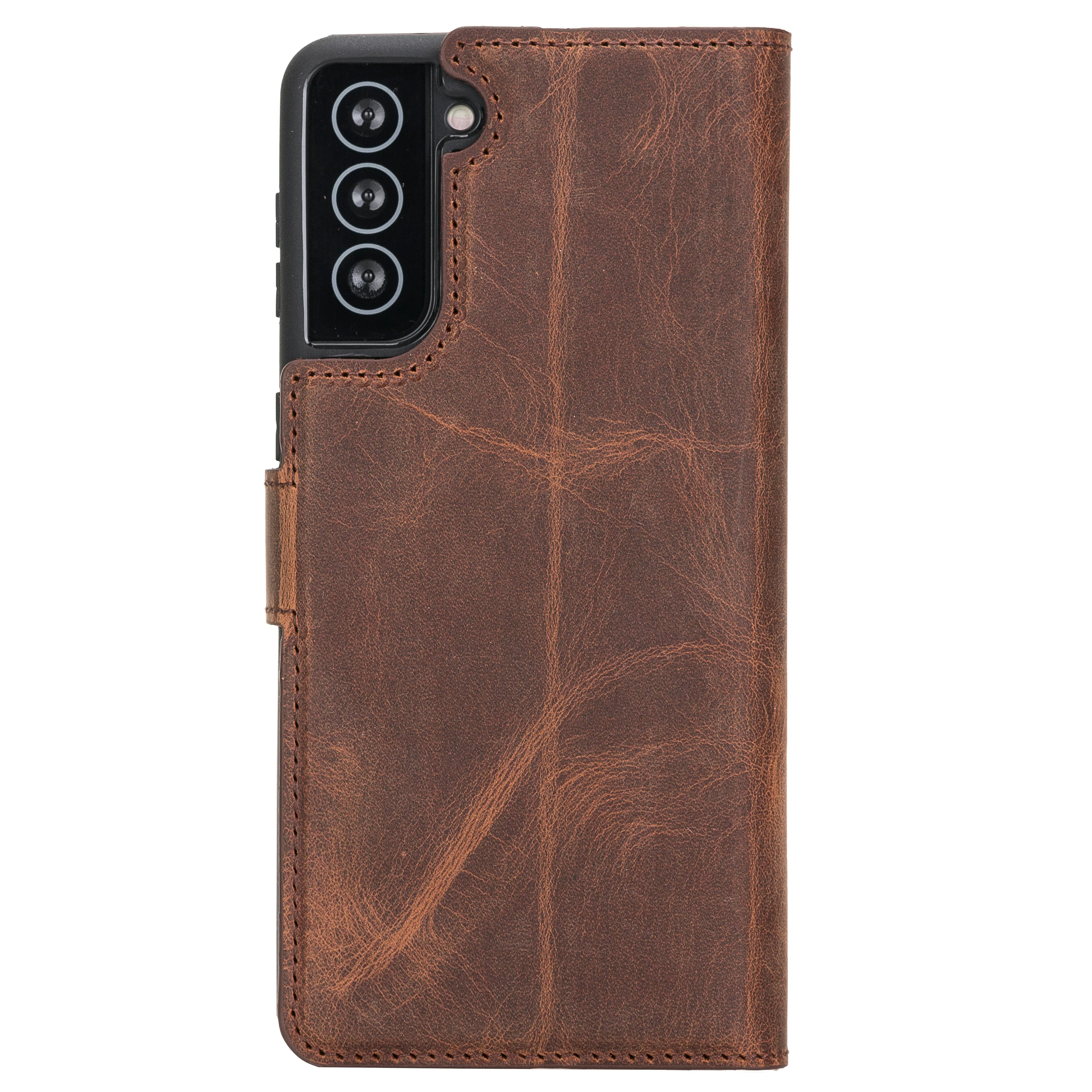 Liluri Samsung Galaxy S21 Plus Abnehmbare Leder-Brieftaschenhülle