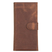 Santa Samsung Galaxy S21 Plus Leder-Hülle mit abnehmbarem Kartenfach