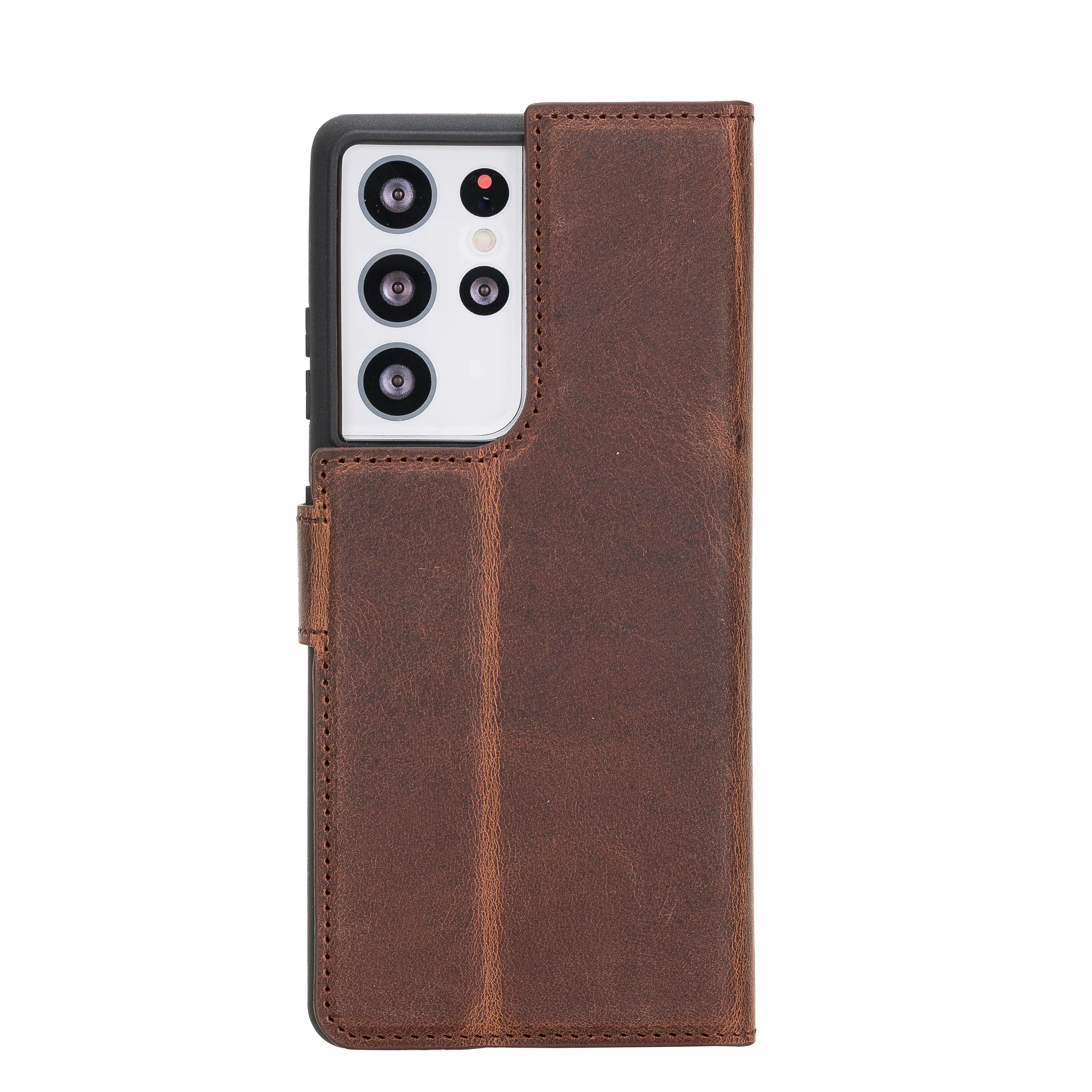 Liluri Samsung Galaxy S21 Ultra Abnehmbare Leder-Brieftaschenhülle