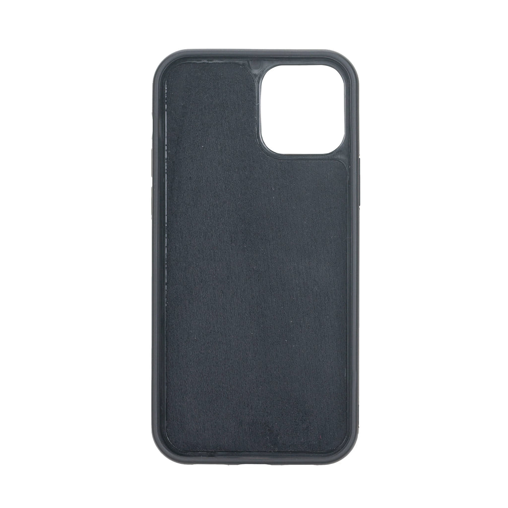 Santa I Phone 12 Mini Leather Detachable Wallet Case