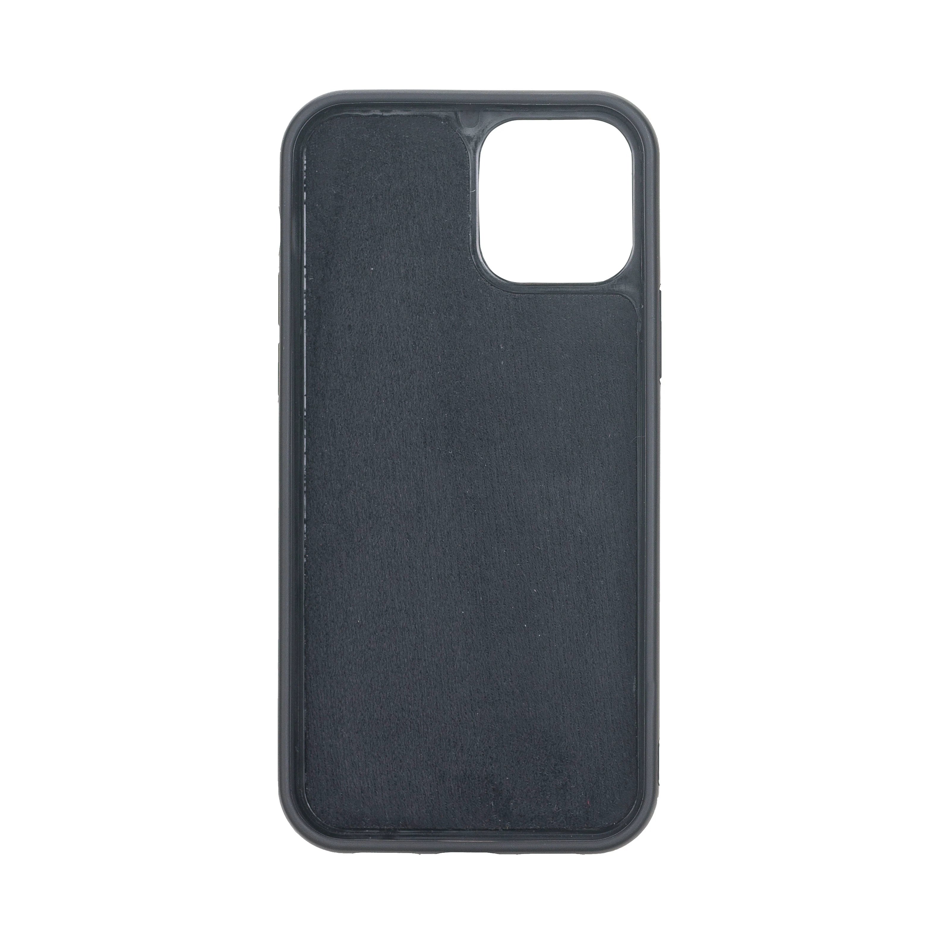 Santa I Phone 12 Mini Leather Detachable Wallet Case