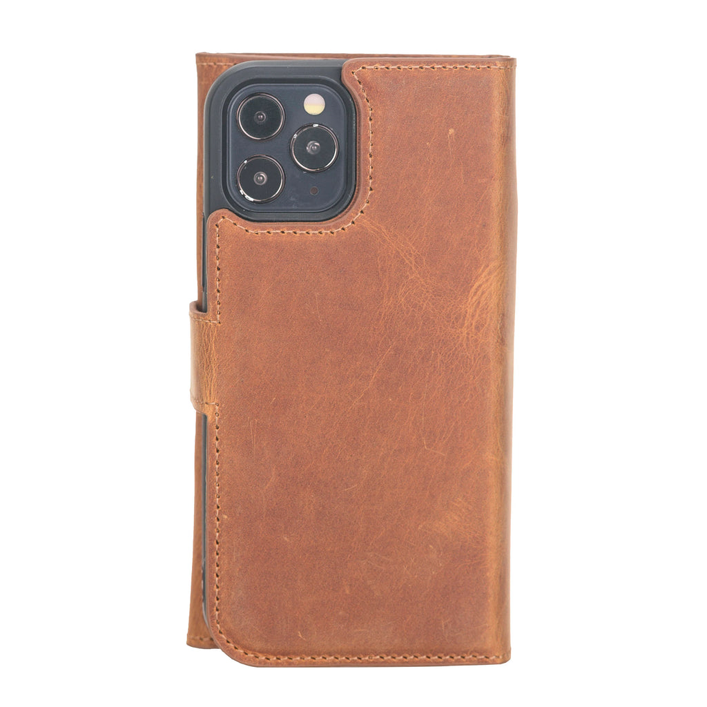 Santa I Phone 12 Pro Max Leather Detachable Wallet Case