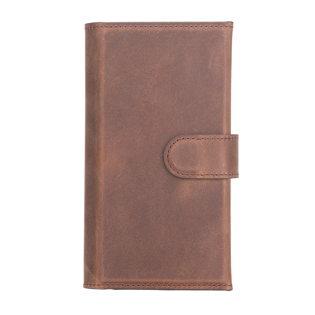Weihnachtsmann iPhone 12 Pro Leder-Hülle mit abnehmbarem Brieftaschenmotiv