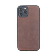 Weihnachtsmann iPhone 12 Pro Leder-Hülle mit abnehmbarem Brieftaschenmotiv