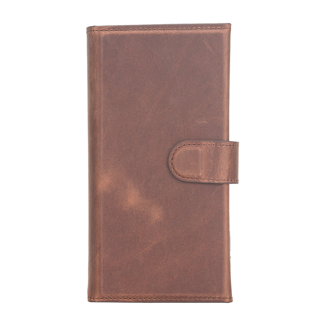 Santa I Phone 12 Mini Leather Detachable Wallet Case