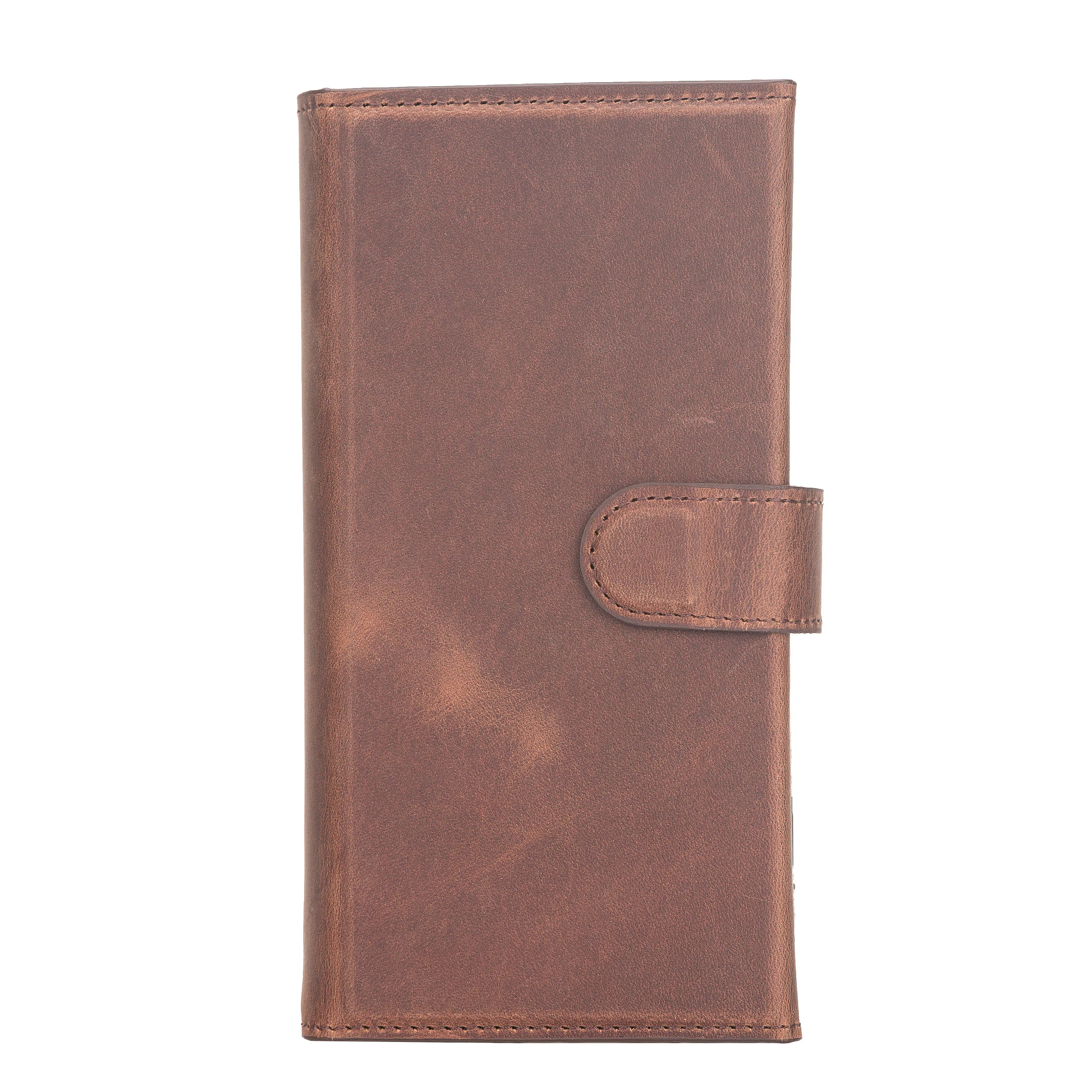 Santa I Phone 12 Mini Leather Detachable Wallet Case