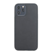 Weihnachtsmann iPhone 12 Pro Leder-Hülle mit abnehmbarem Brieftaschenmotiv