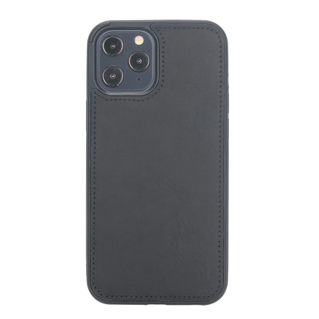 Weihnachtsmann iPhone 12 Pro Leder-Hülle mit abnehmbarem Brieftaschenmotiv