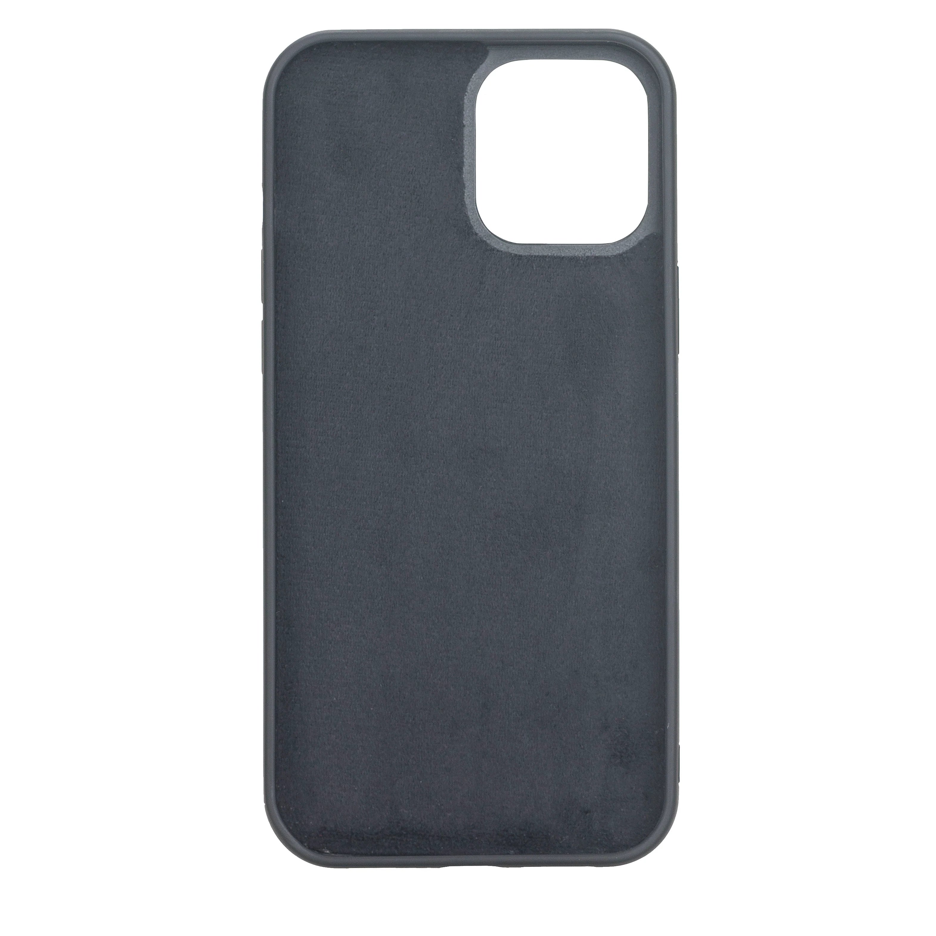 Weihnachtsmann iPhone 12 Pro Leder-Hülle mit abnehmbarem Brieftaschenmotiv