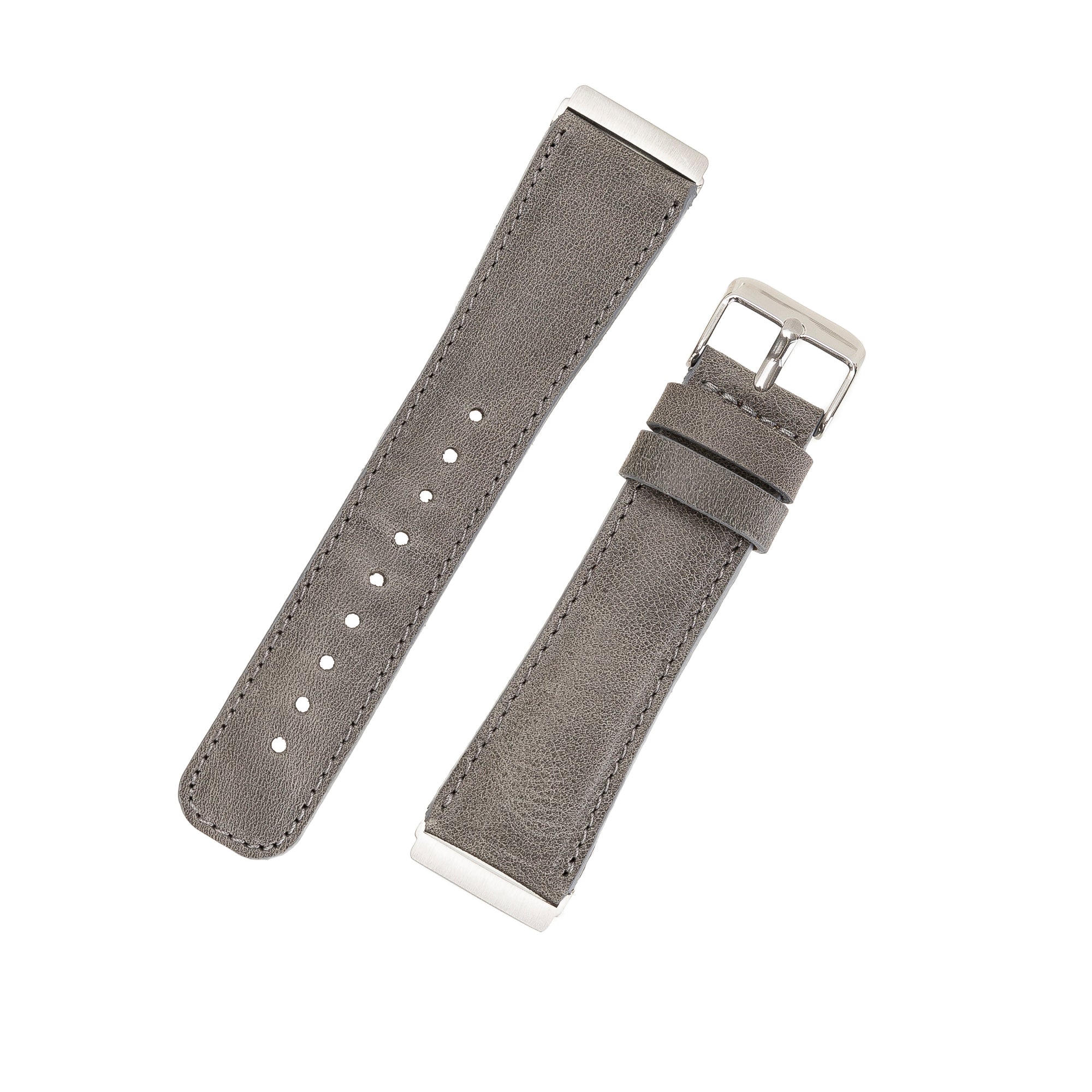 Klassisches Lederarmband für Fitbit Versa