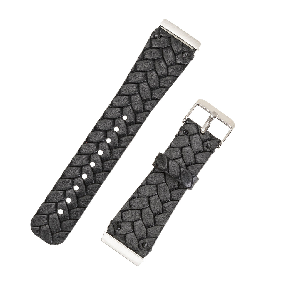 Classic Leather Fitbit Versa Watch Band