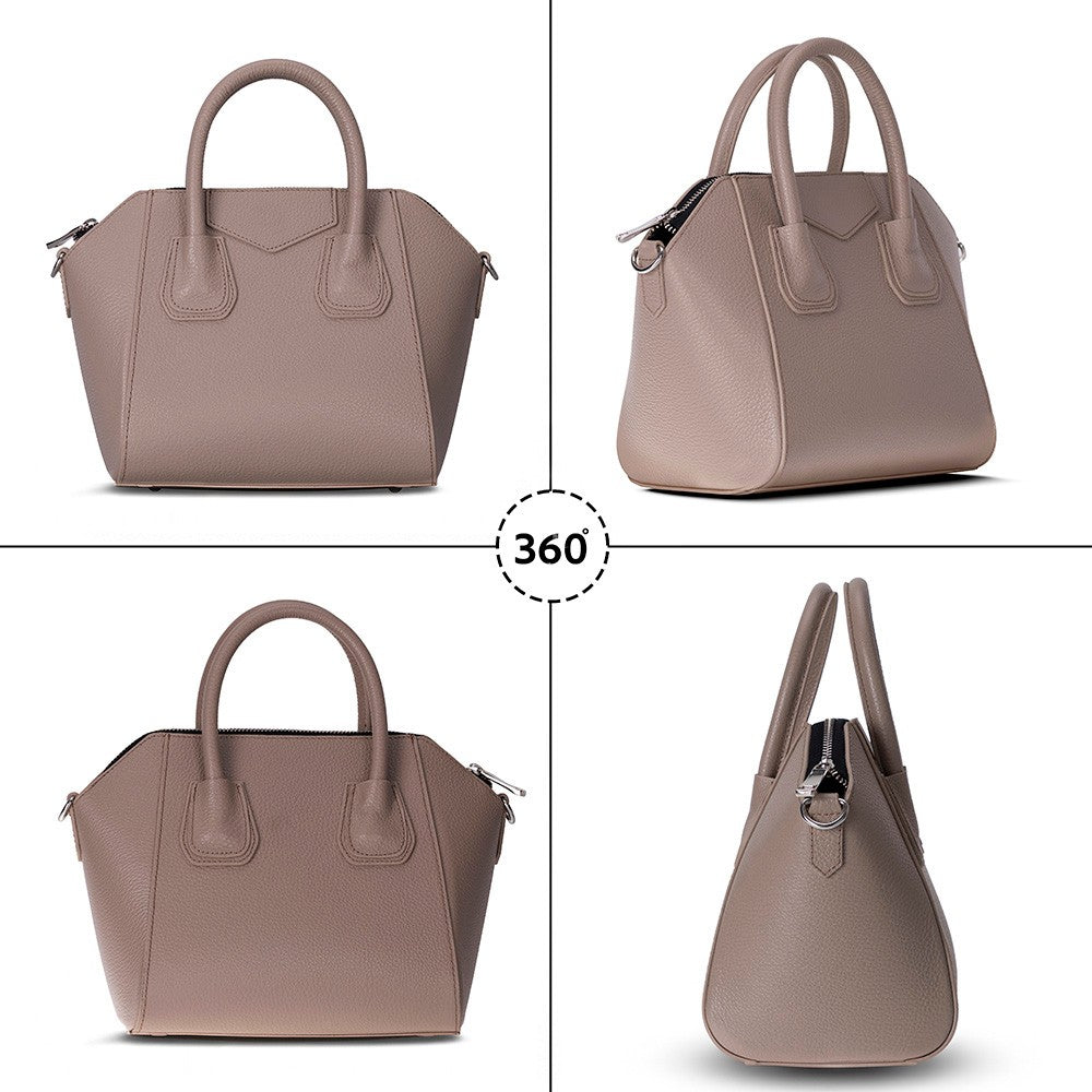 Lorenza Lederhandtasche für Damen, klein