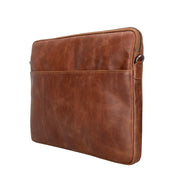 Leeds Slim Leather Laptop / Tablet Sleeve