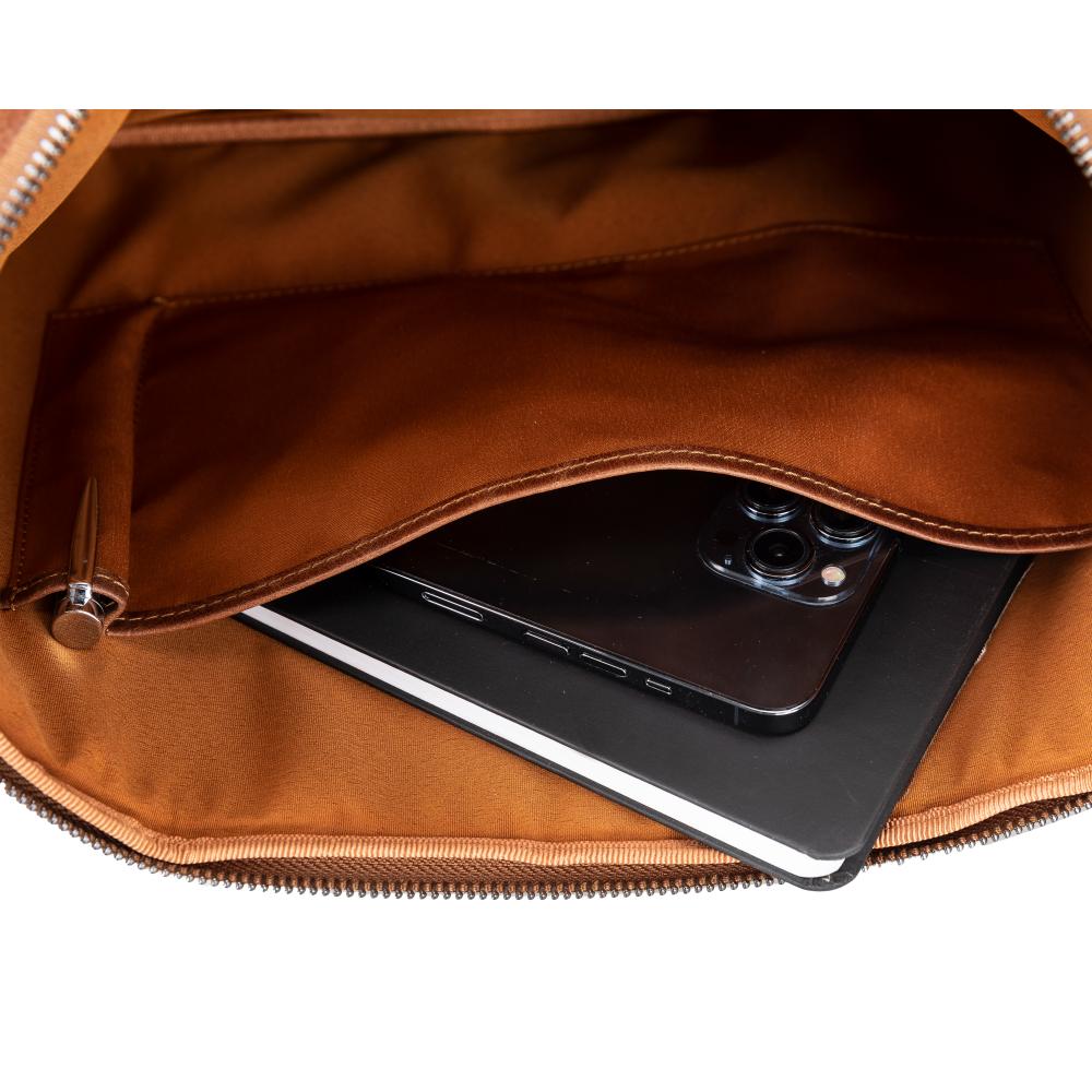Leeds Slim Leder-Laptop-/Tablet-Hülle