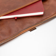Leeds Slim Leather Laptop / Tablet Sleeve