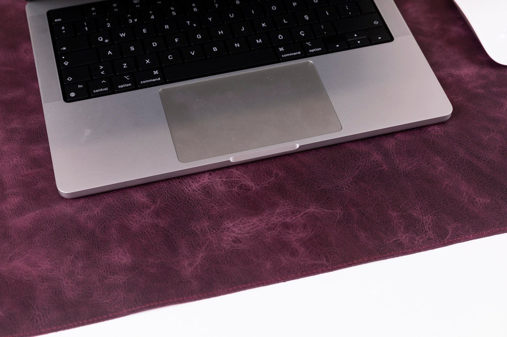 Customizable Genuine Leather Desk Mat