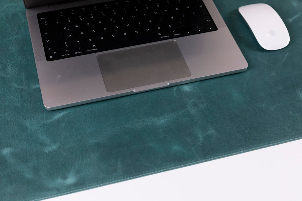 Customizable Genuine Leather Desk Mat