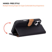 Meister Abnehmbare Premium-Leder-Wallet-Hülle für iPhone 17