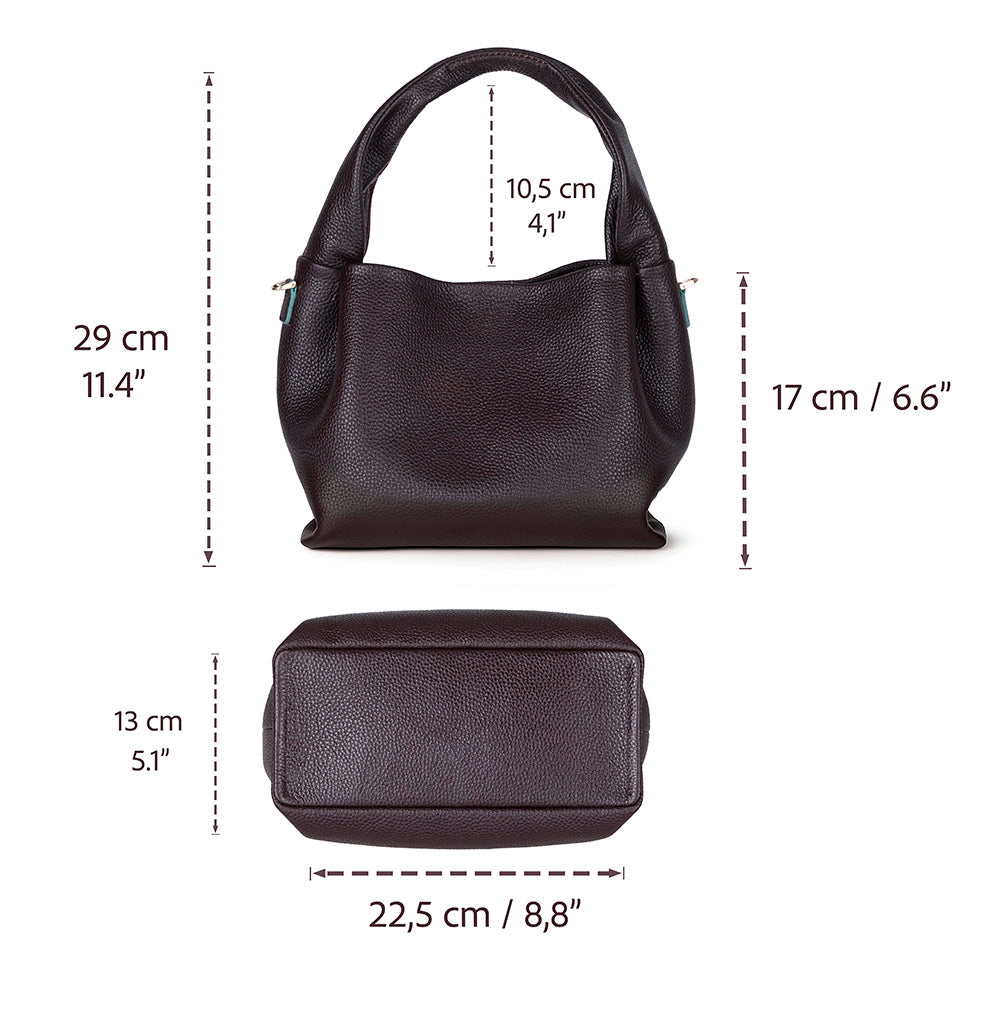 Cortina Damen-Ledertasche