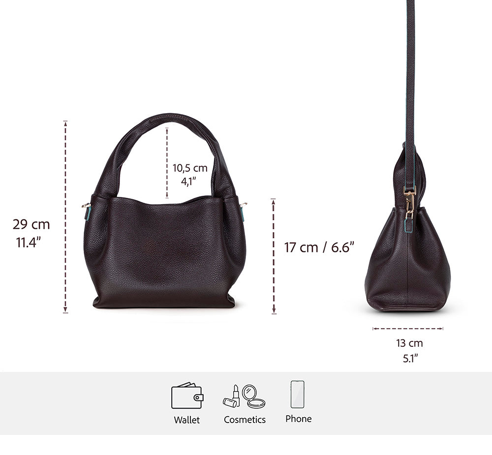 Cortina Damen-Ledertasche