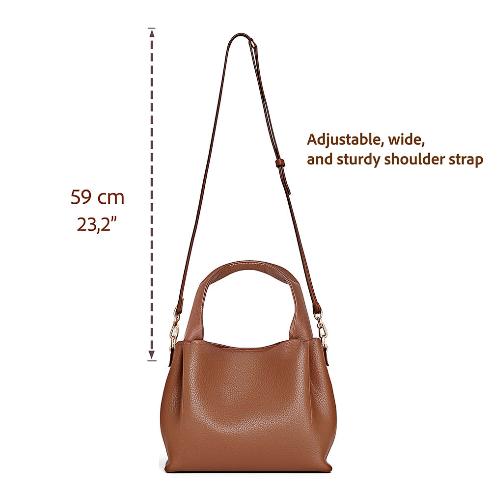 Cortina Damen-Ledertasche