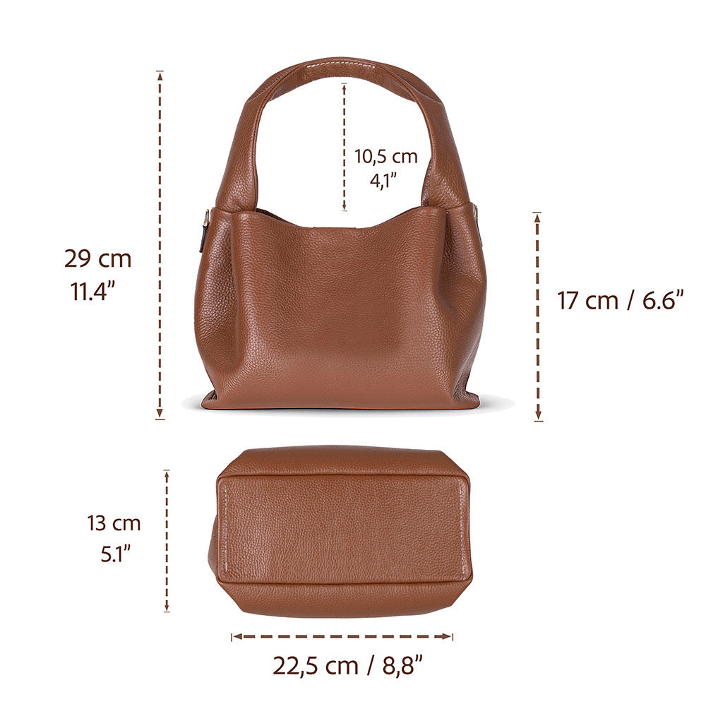 Cortina Damen-Ledertasche