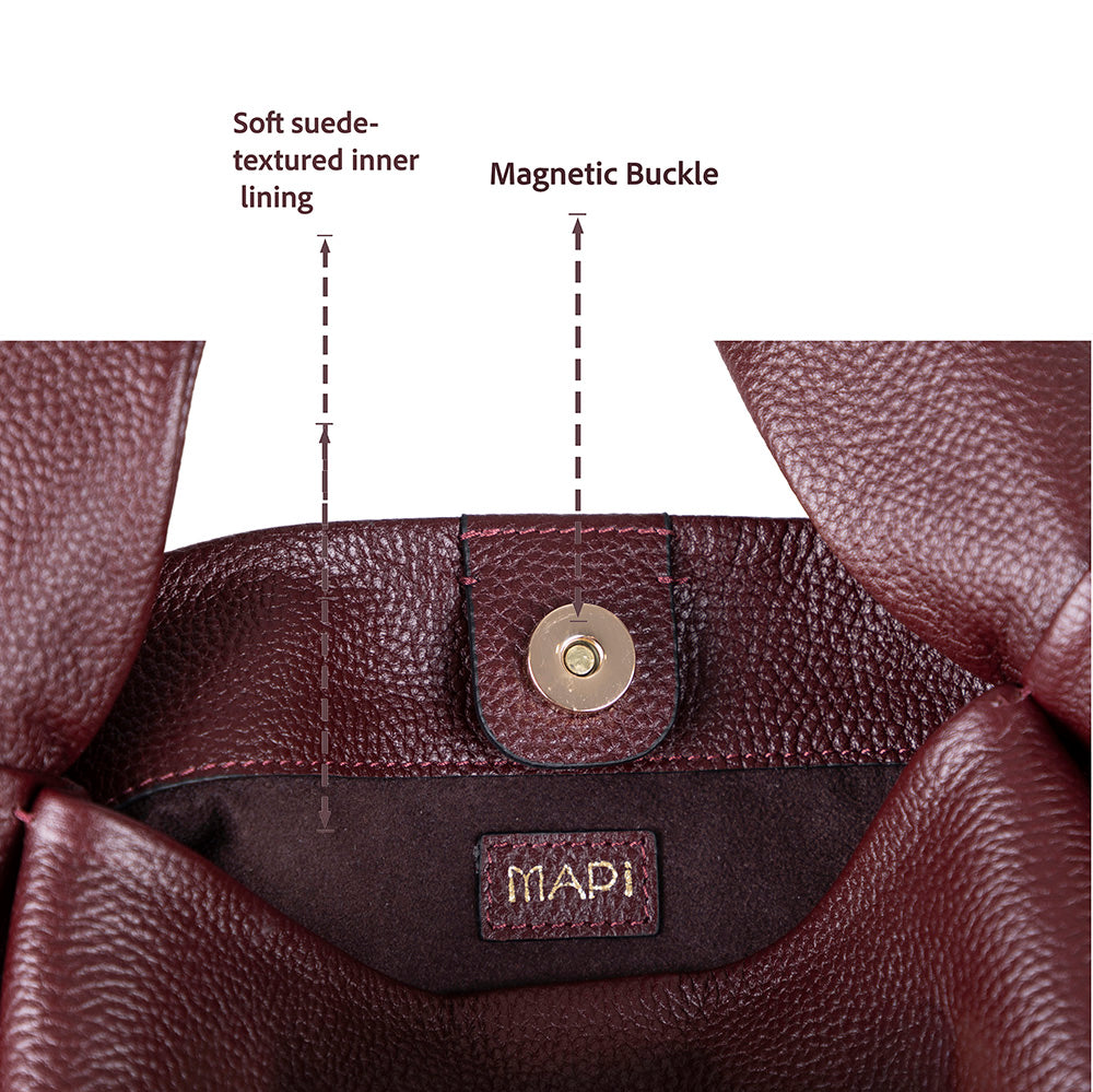 Cortina Damen-Ledertasche