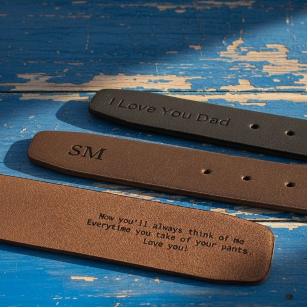 Klassischer Ledergürtel für Herren