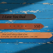 Klassischer Ledergürtel für Herren