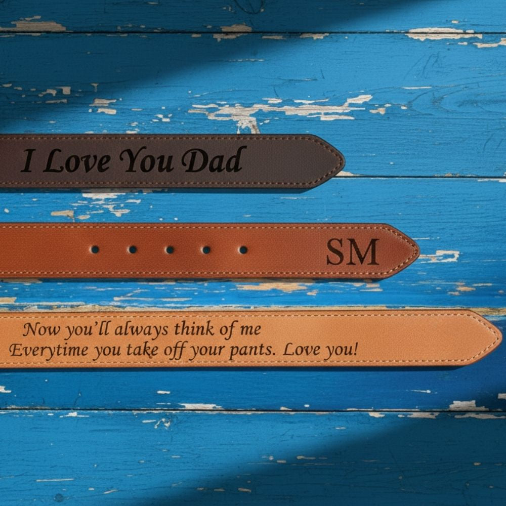 Klassischer Ledergürtel für Herren