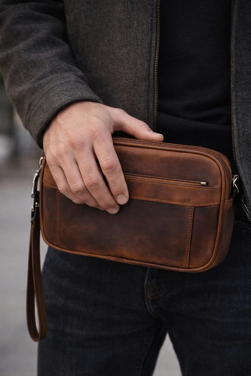 Forge Lederhandtasche