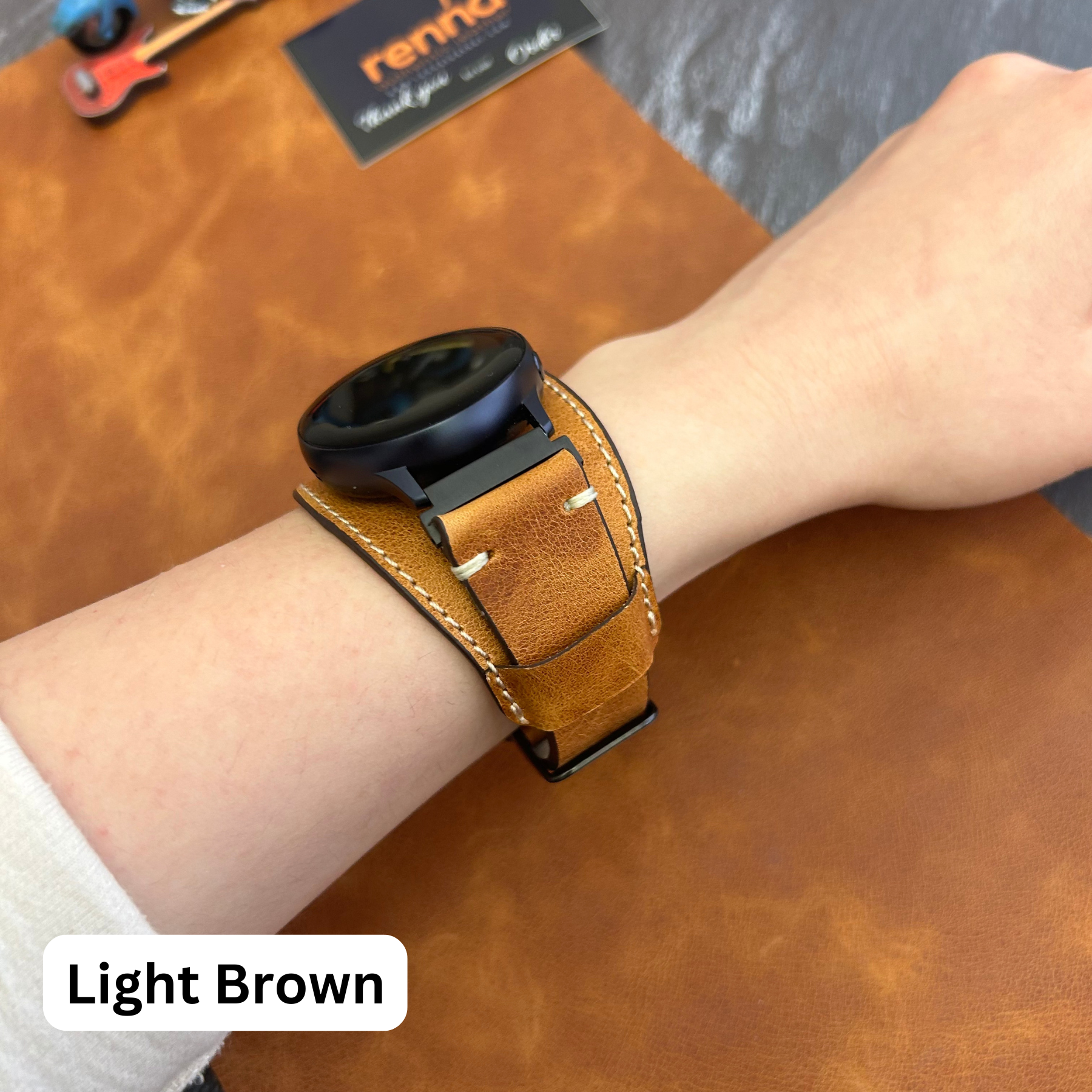 Pulsar-Armbänder aus Leder für Samsung Smartwatches