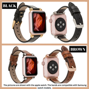 Lederarmbänder von Ferro für Samsung Smartwatches