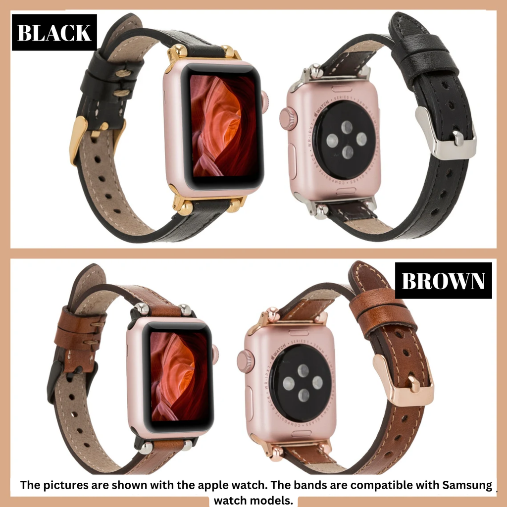 Lederarmbänder von Ferro für Samsung Smartwatches