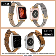 Lederarmbänder von Ferro für Samsung Smartwatches