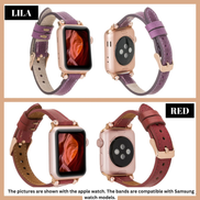 Lederarmbänder von Ferro für Samsung Smartwatches