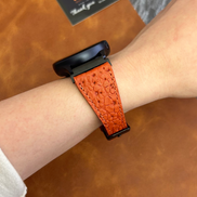 Schmale Lederarmbänder für Samsung Smartwatches