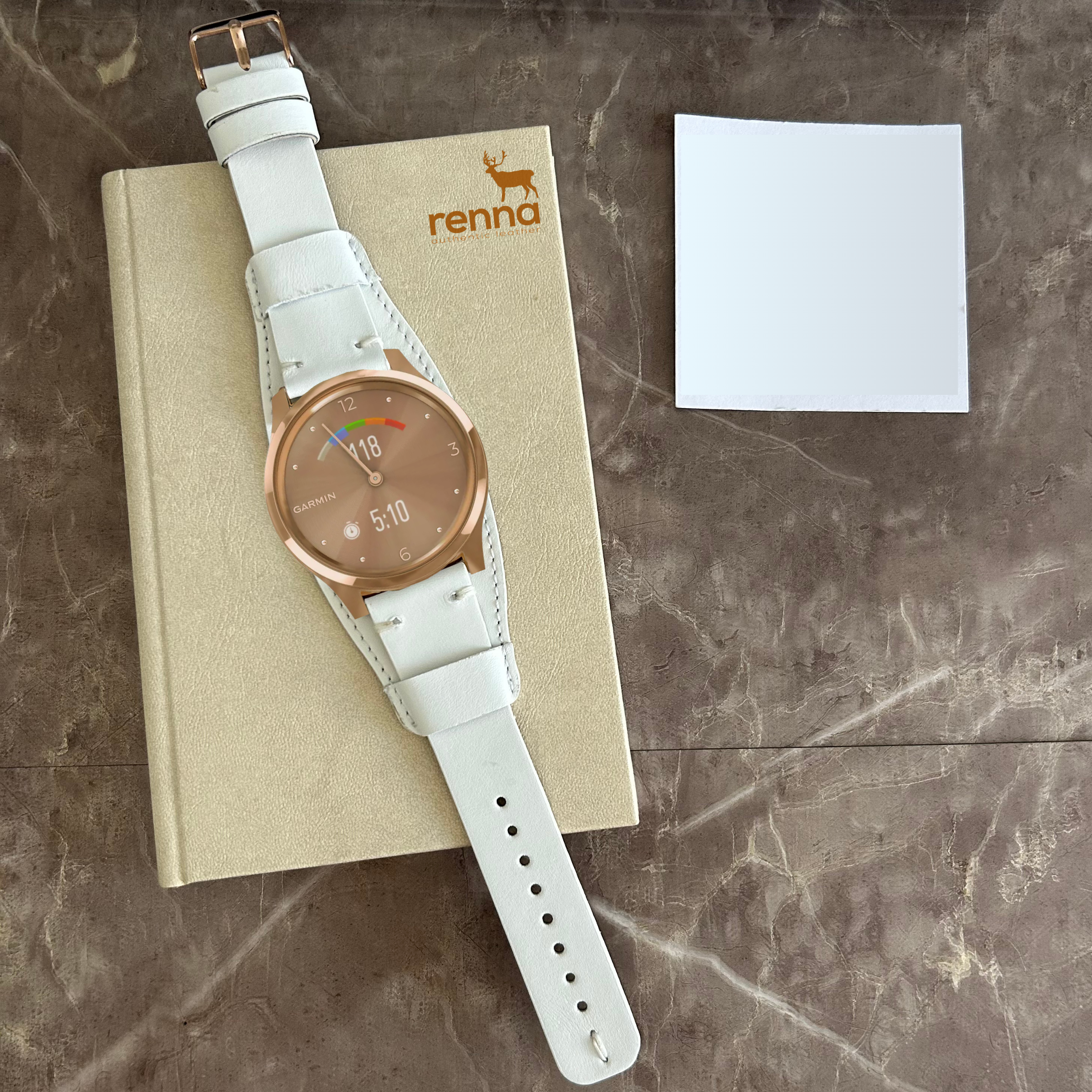 Pulsar-Manschettenarmbänder aus Leder für alle Garmin Smartwatches