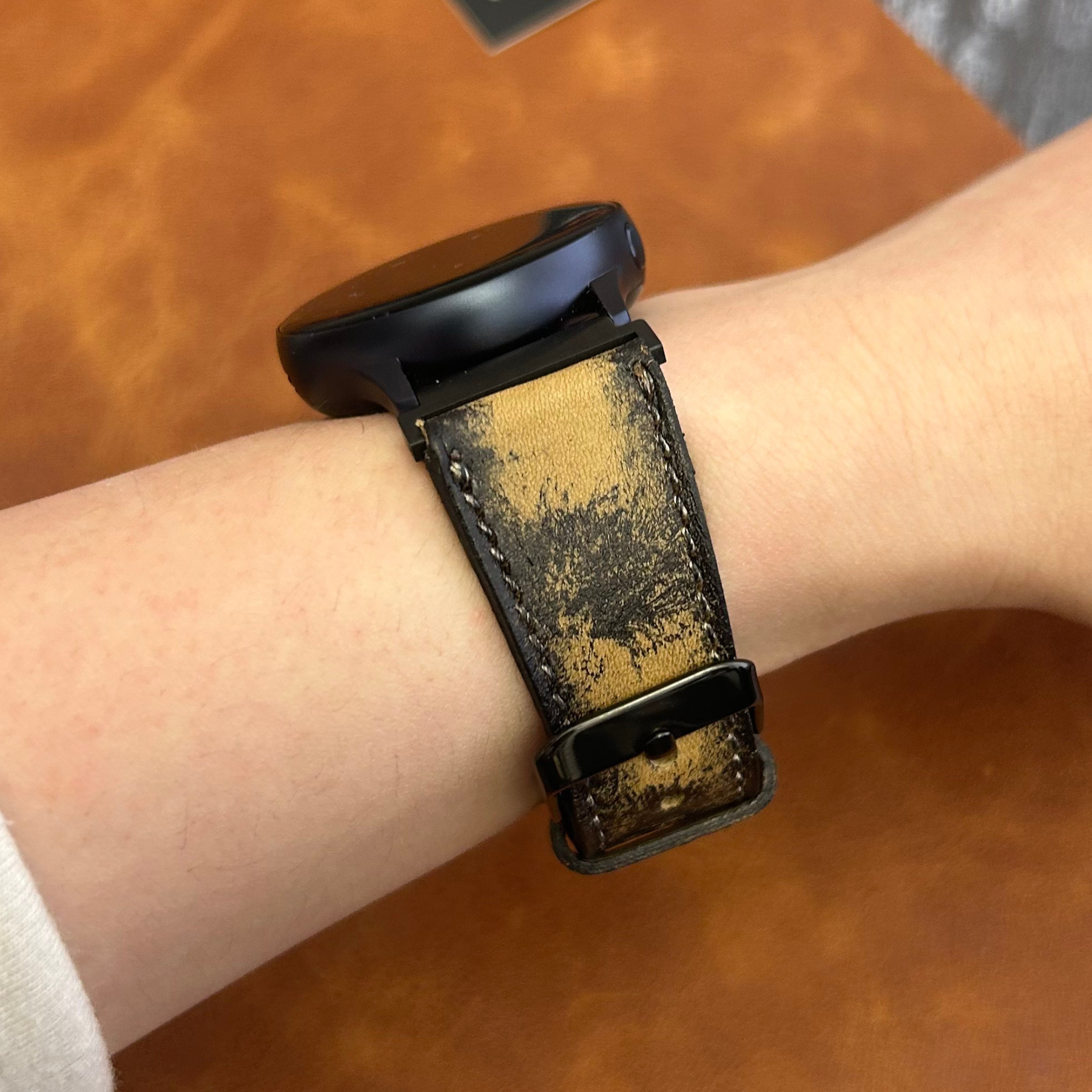 Armbänder in Lederoptik für Samsung Smartwatches