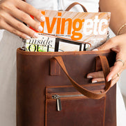 Valetto Leder-Tragetasche