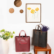 Valetto Leder-Tragetasche